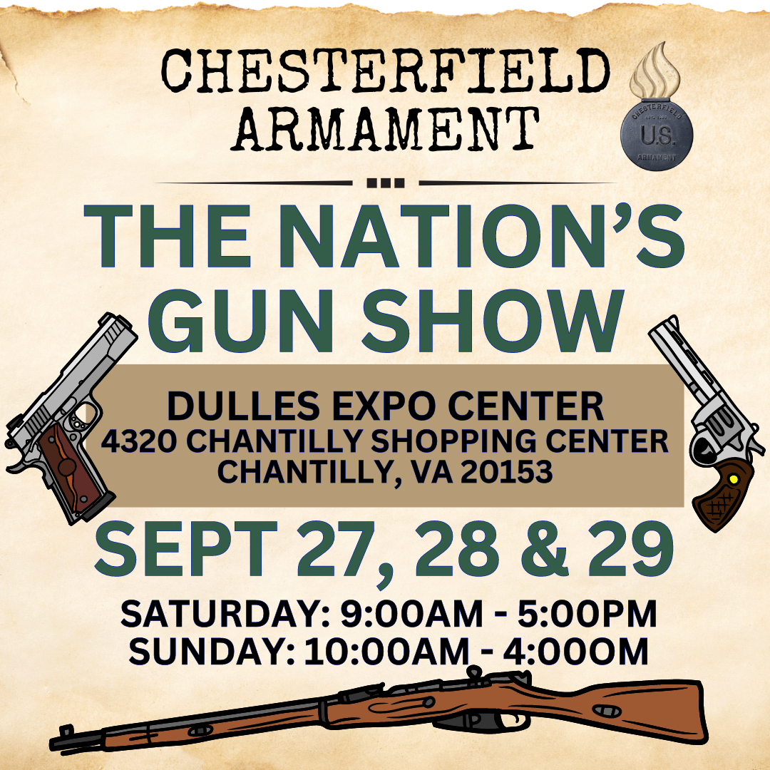 Upcoming Event: The Nation’s Gun Show, Sept. 27, 28 & 29 2024 ...