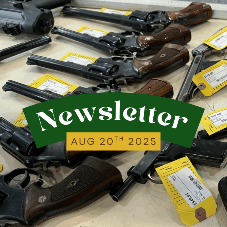 Newsletter | 8.20.25 | We’ve been busy acquiring items…